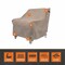 Modern Leisure Garrison Patio Lounge/Club Chair Cover, Waterproof, 35 in. L x 38 in. W x 31 in. H, Sandstone 3103 - alternate 6
